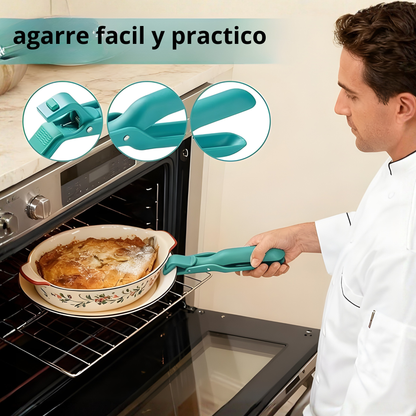 pinza de agarre para cocinar