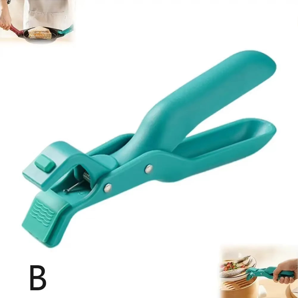 Multi-Purpose Anti-Scald Bowl Holder Clip Solid Color Color Silicone Home Clip Kitchen Scalding 2 anti Tools YM132
